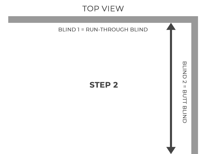 measure corner step